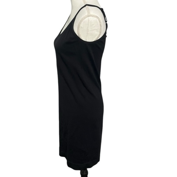 Torrid size 1 (14) Black Sleeveless bodycon anti slip dress or shaping slip EUC - Picture 3 of 9
